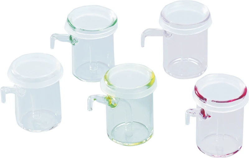 Medi-Spender-Gläschen  Stück  braun