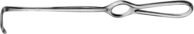 Wundhaken nach Langenbeck  Stück  HSF 052-03, Figur 3, 30 x 16 mm