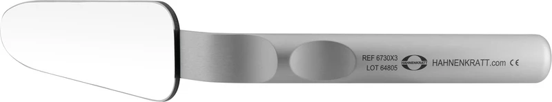 Fotospiegel FS ULTRA  Stück  42 x 128 mm, lateral gerade, langer Griff