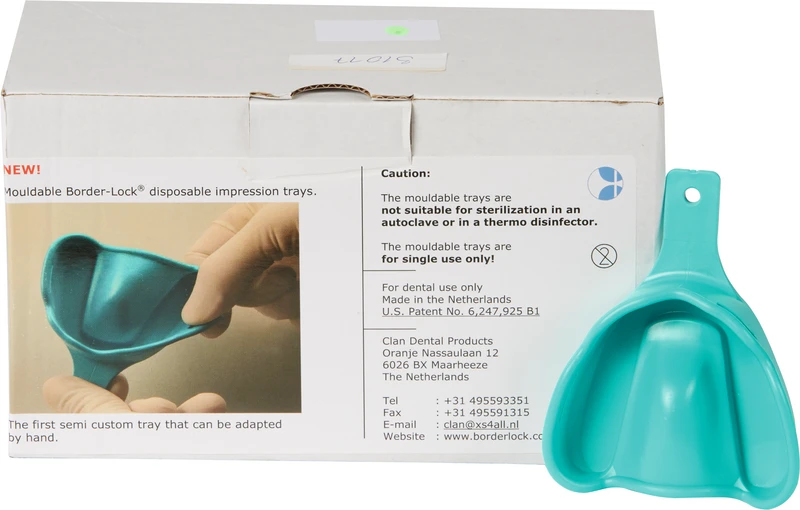 Abdrucklöffel Border  Nachfüllpackung  10 Stück OK, verformbar, Nr. 44