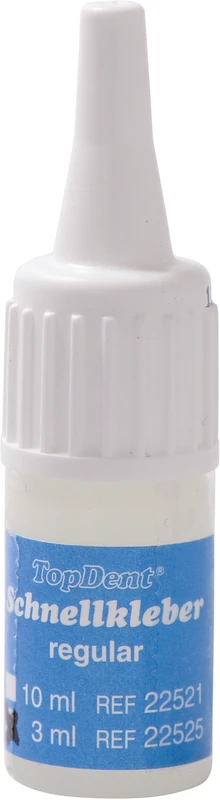 TOPDENT Schnellkleber  Flasche  3 ml regular