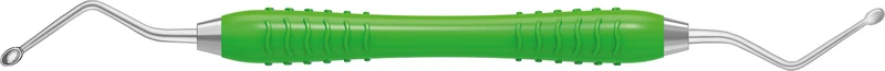 Scharfer Löffel Hemingway Colori Silikon LS   Stück  Ø 2,8 mm, Silikongriff, grün