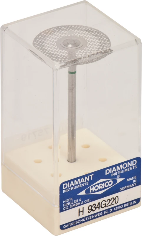 Diamantscheiben 934  Stück  sehr flexibel, doppelseitig, grün grob, HP, Figur 934, 0,22 mm, ISO 220