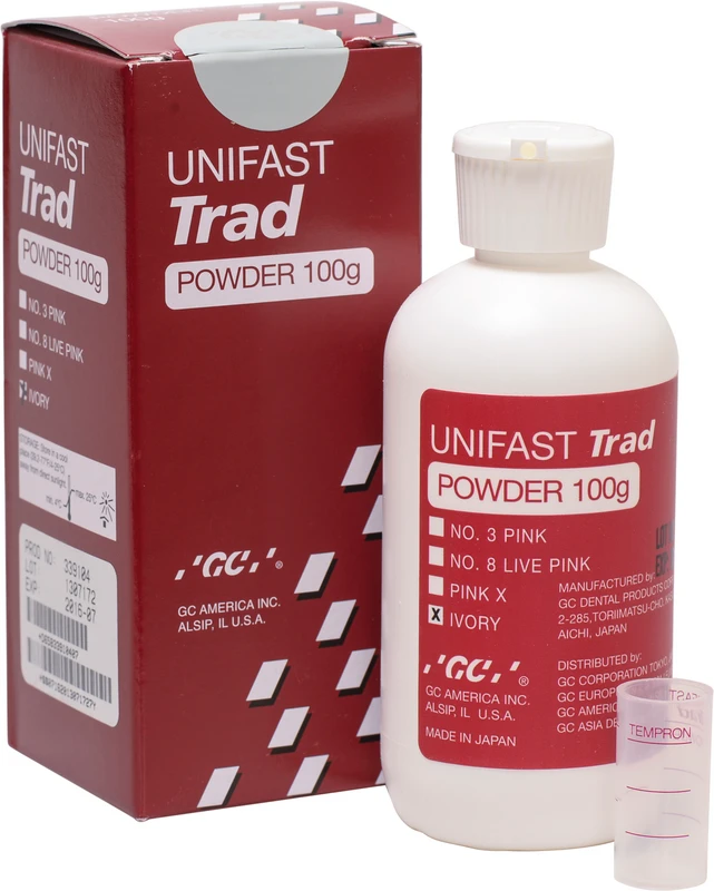 GC UNIFAST Trad  Packung  100 g Pulver ivory