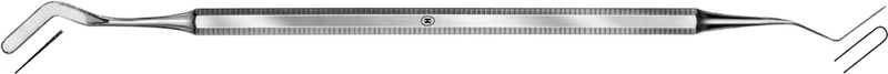 Spatel nach Heidemann  Stück  flexibel, Figur 2, 3 mm + 3 mm