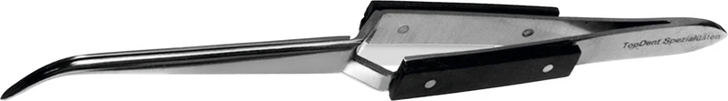 TOPDENT Lötpinzette  Stück  11178, gebogen