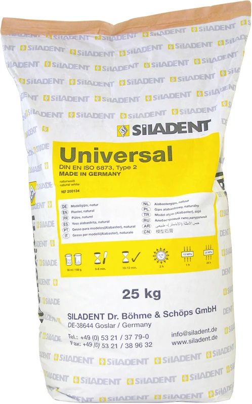 Universal Alabastergips  Sack  25 kg naturweiß
