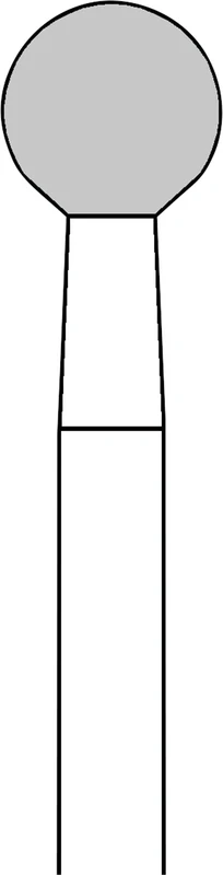 Chirurgie Knochenfräser HM 141   Packung  2 Stück HST, Figur 001, Ausf. 291, 12 Schneiden, ISO 050