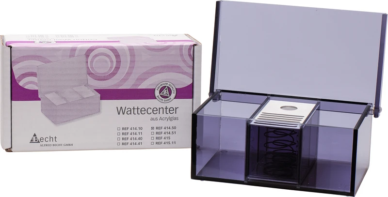 Wattecenter Rundlocheinsatz  Stück  breite Stegen, rauchgrau