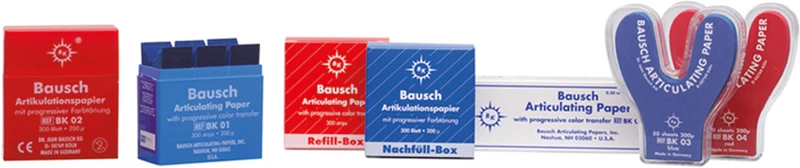 Artikulationspapier 200 µ  Nachfüll-Box  300 Stück blau, gerade, BK 1001