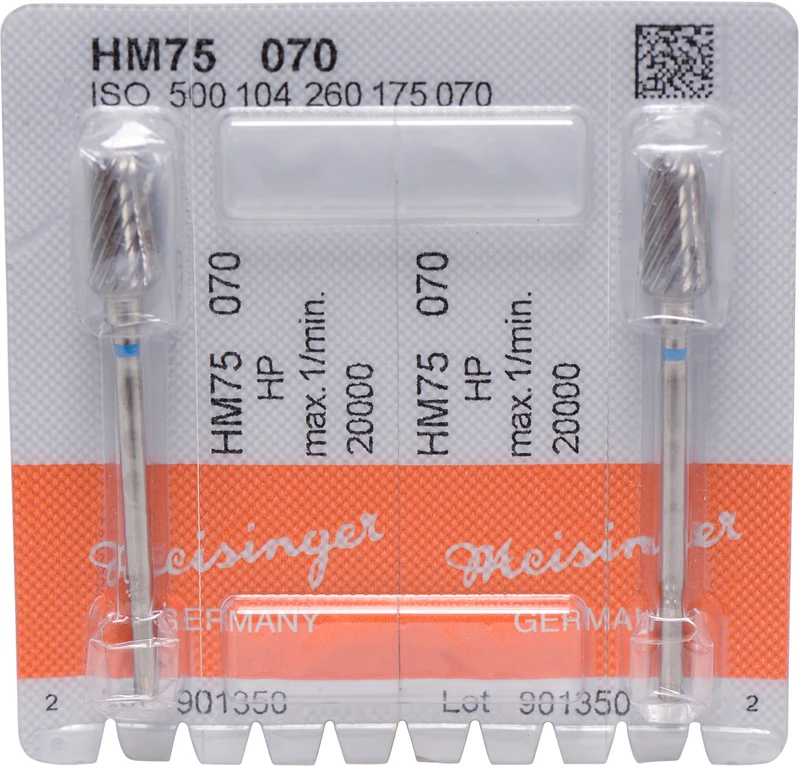 HM-Fräser S  Packung  2 Stück blau standard, HP, Figur 260, 13,2 mm, ISO 070