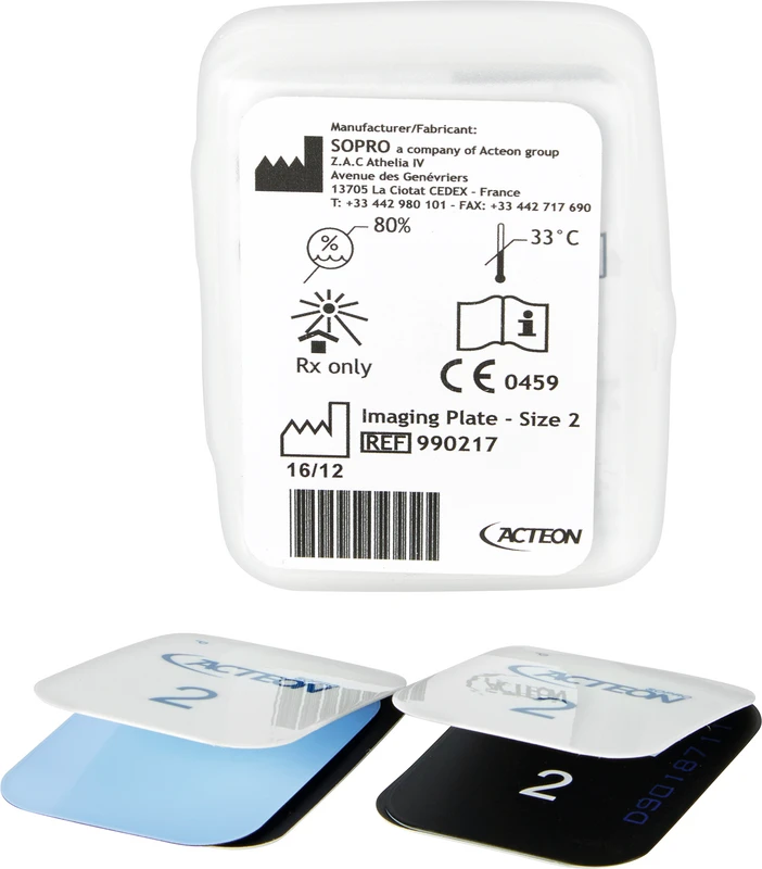 Standard-Speicherfolien  Packung  2 Speicherfolien Größe 2, 31 x 41 mm