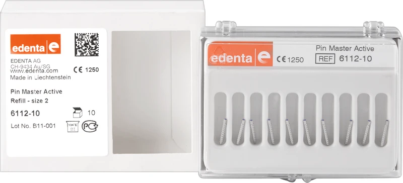 PIN Master, Aktiv  Packung  10 Stück blau Ø 1,5 mm, Länge 10,85 mm