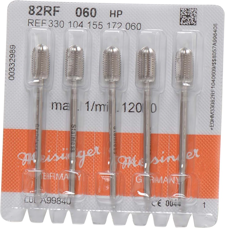 Stahlfräser 82RF  Packung  5 Fräser ISO 060, HP