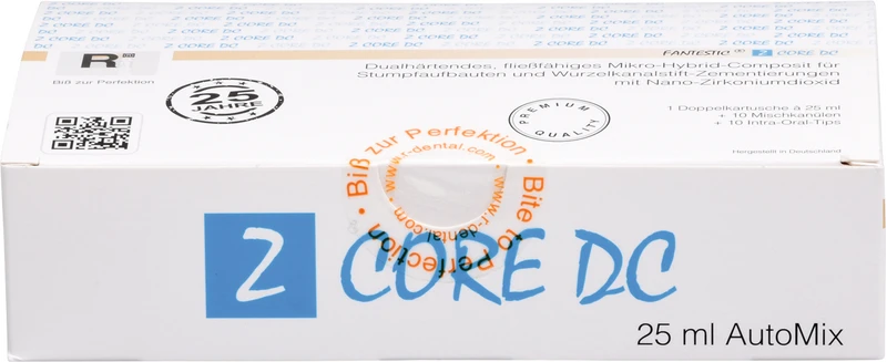 FANTESTIC® Z CORE DC  Packung  25 ml Automix Doppelkammerspritze A2, Zubehör