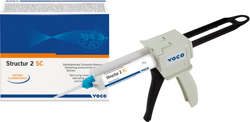 Structur 2 SC  Set  75 g Doppelkartusche A2, 1 Dispenser Typ 2, Zubehör