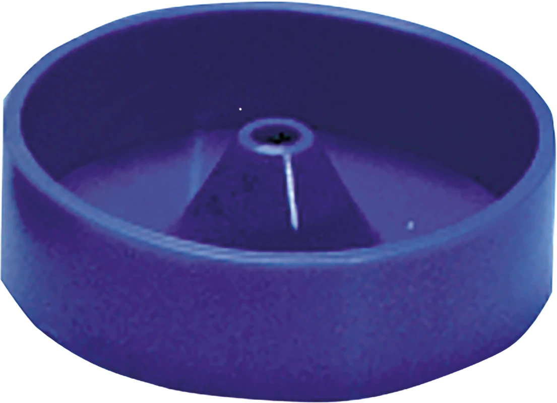 TOPDENT Muffel-Böden  Stück  9er Ø 80 mm, blau