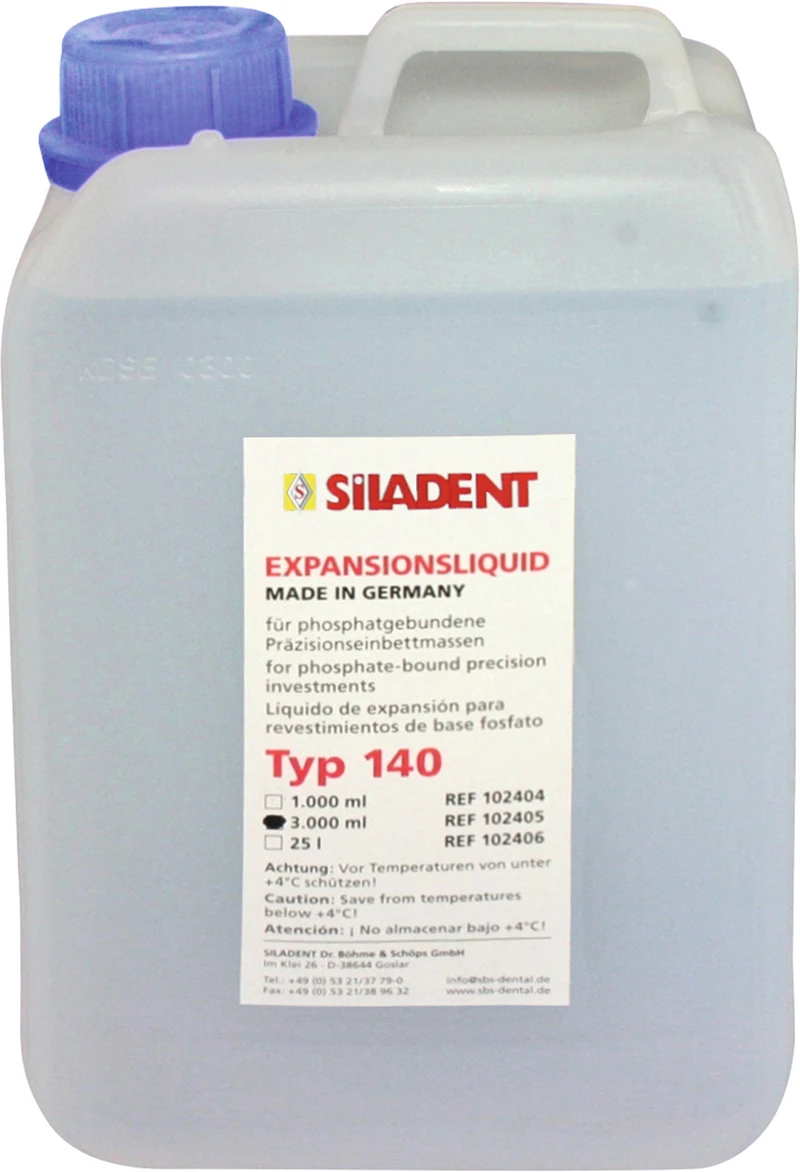 Expansionsliquid Typ 140  Kanister  3 Liter Typ 140