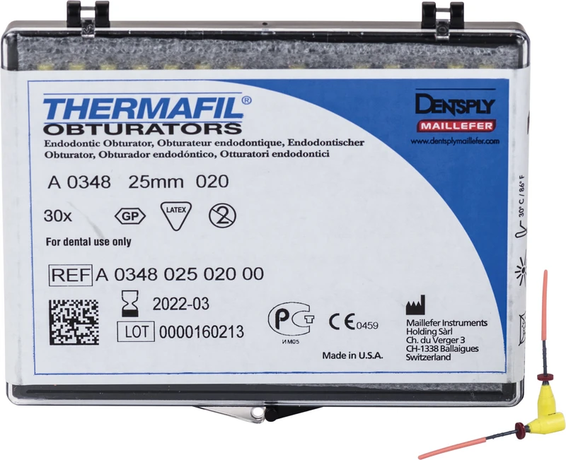 THERMAFIL® Obturatoren  Packung  30 Stück ISO 020