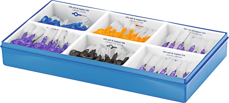 CURAPROX Chairside-Box implant   Clinicpackung  125 Stück, CPS 505-516