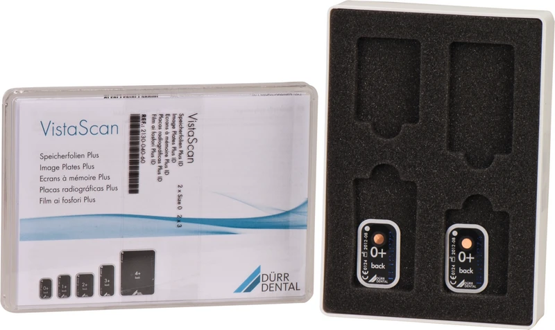 Speicherfolien VistaScan Plus  Packung  2 Speicherfolien ID, Größe 0, (2 x 3 cm)