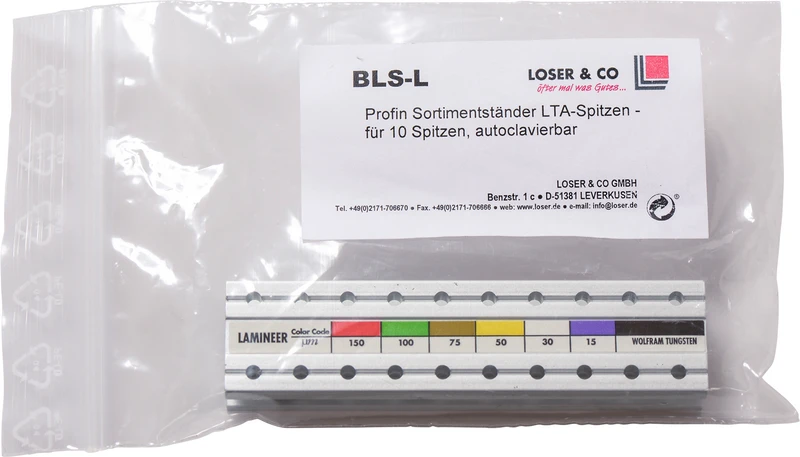 Profin Lamineerspitzen  Stück  Ständer BLS-L, für Spitzen