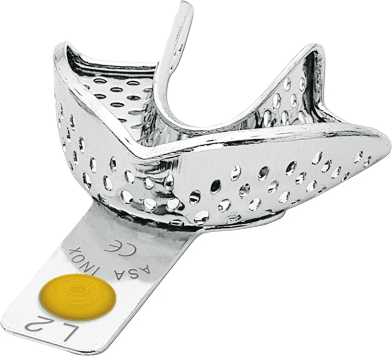 PERMA-LOCK Abformlöffel  Stück  UK XS, perforiert, gelb, 2804-L2