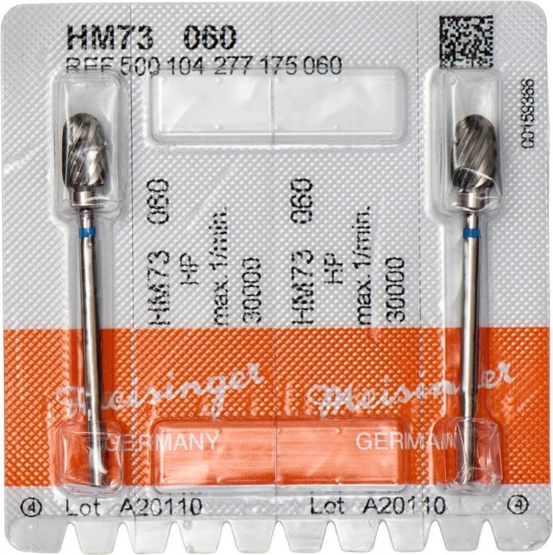 HM-Fräser S  Packung  2 Stück blau standard, HP, Figur 277, 10 mm, ISO 060