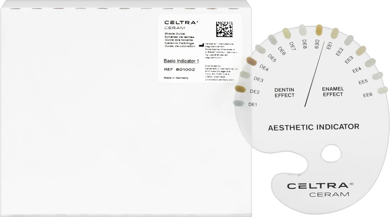 CELTRA® CERAM Shade Guide  Stück  Aesthetic Indicator