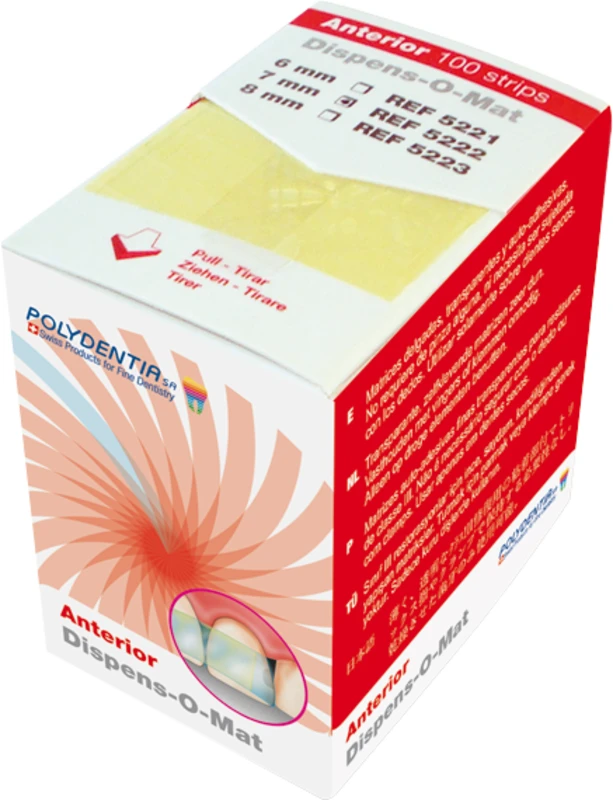 Dispens-O-Mat  Packung  100 Stück Höhe 7 mm, Anterior