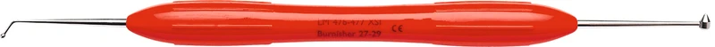 LM Brunierer  Stück  27-29, rot, LM-ErgoMax Griff