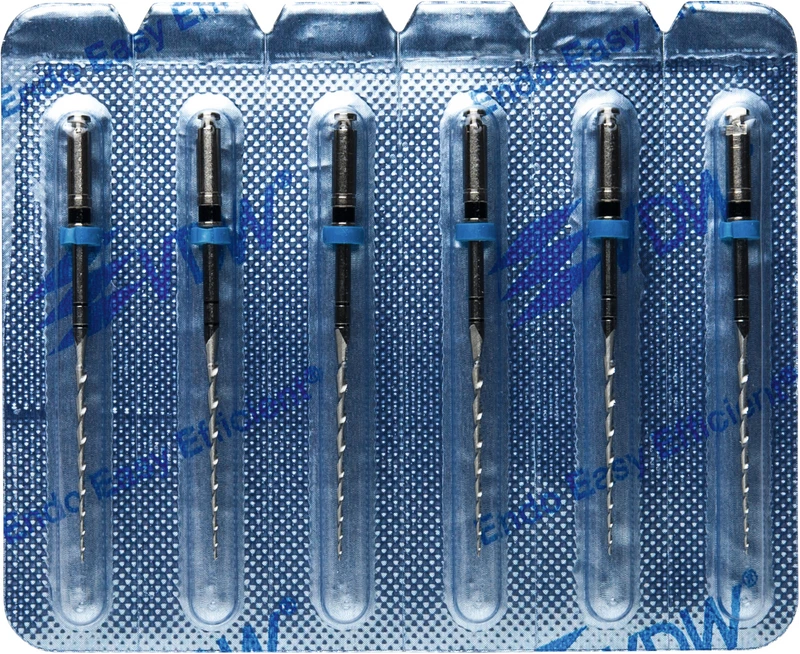 Mtwo®   Blisterpackung  6 Instrumente ABT 21 mm, 31 mm, Taper.04, ISO 040