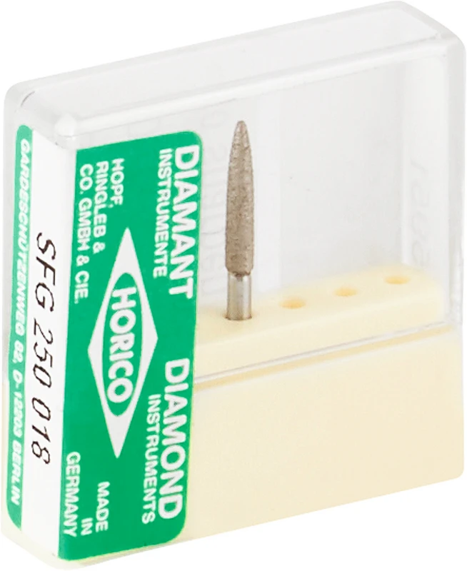 Sinterdiamantschleifer 250  Stück  SFG, FG, Figur 250, 10 mm, ISO 018