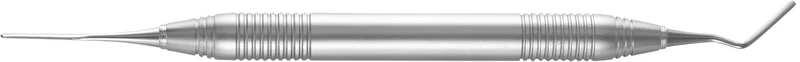 Periotom  Stück  ergonomischer Griff, gerade\gebogen, 2,5 mm