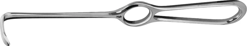 Wundhaken nach Langenbeck  Stück  BT320R, 210 mm, 28 x 10 mm