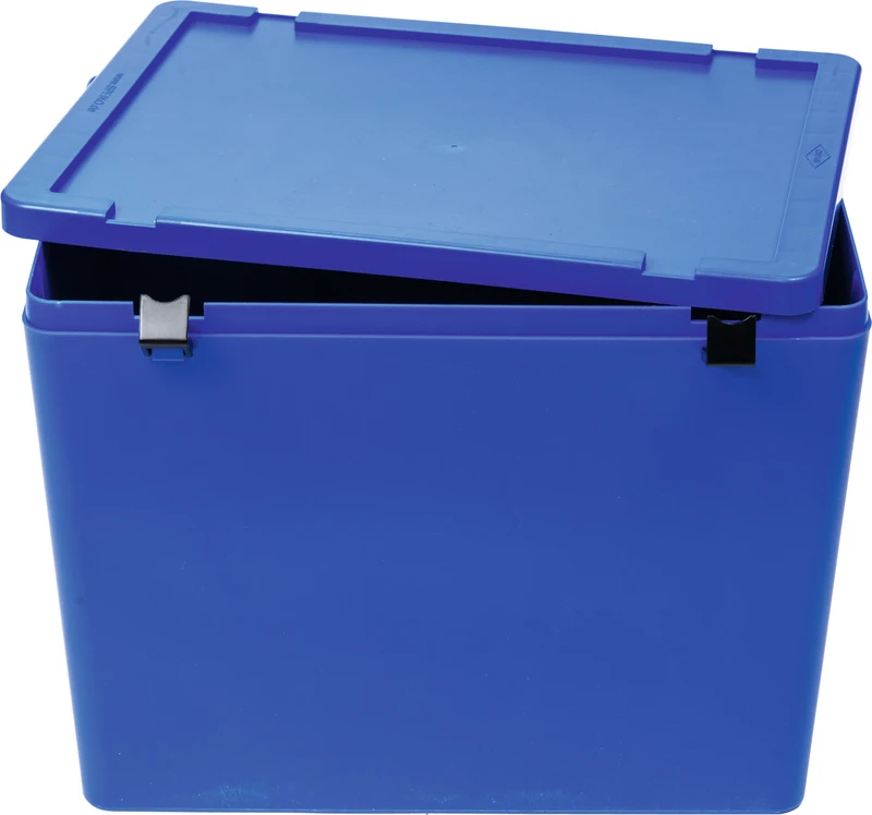 Labor-Container  Stück  Container und Deckel Größe 4 blau