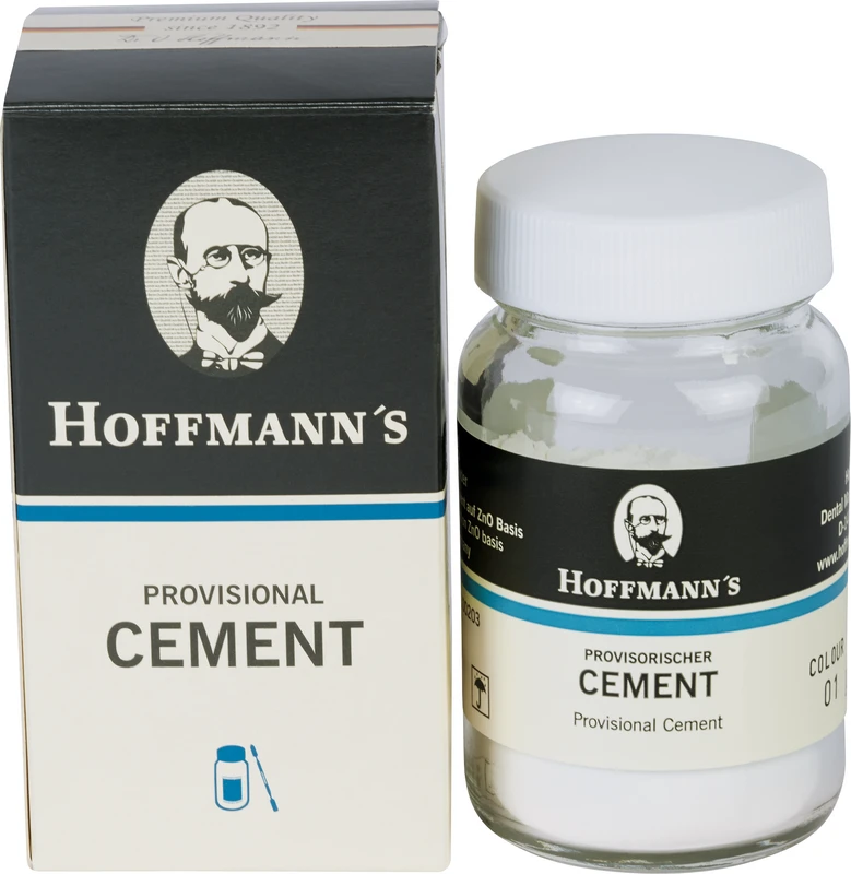 Hoffmann´s PROVISORISCHER CEMENT  Glas  50 g Pulver
