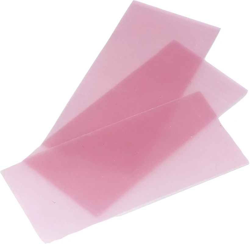SHURWax  Packung  Basisplattenwachs rosa, 500 g, 150 x 75 x 1,5 mm, Sommerwachs x-hart