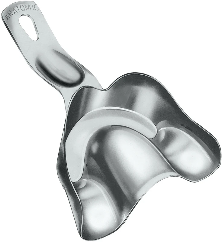 Abdrucklöffel partiell  Stück  UK Gr. P2, voll