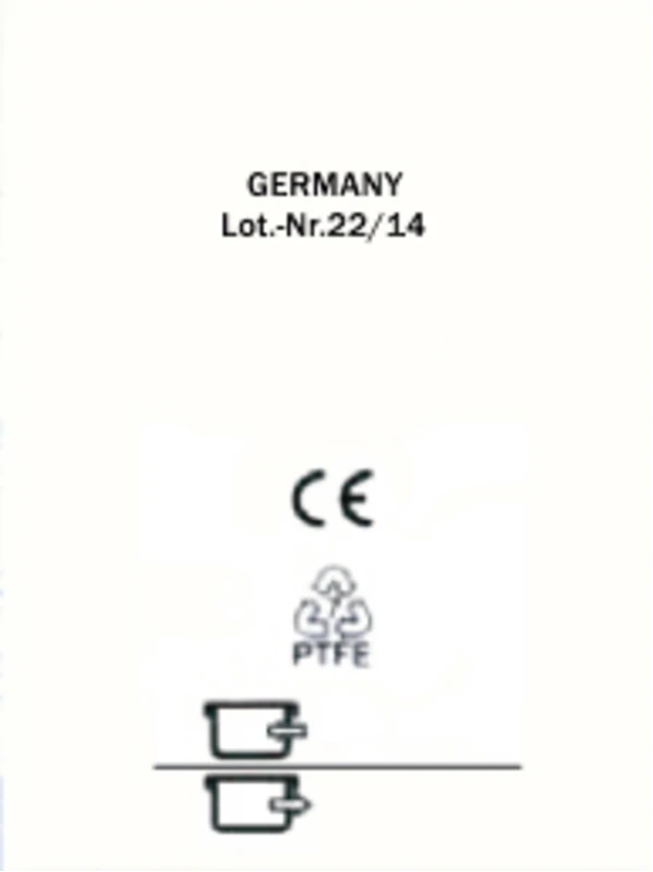 EUROBOX Teflon Dauerfilter  Stück  hält bis zu 1.200 Sterilisationszyklen, S