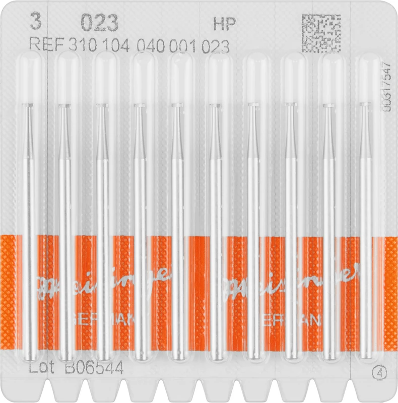 Stahlbohrer 3  Packung  10 Stück HP, Figur 040, 0,6 mm, ISO 023