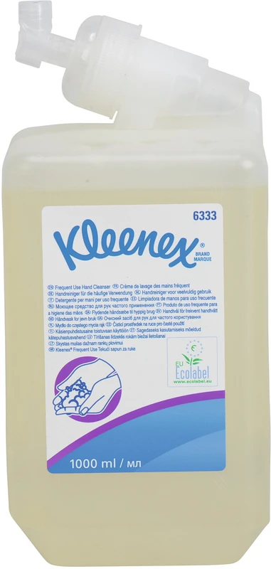 KLEENEX® Sanfte Waschlotion   Karton  6 x 1 Liter  Kartusche  transparent