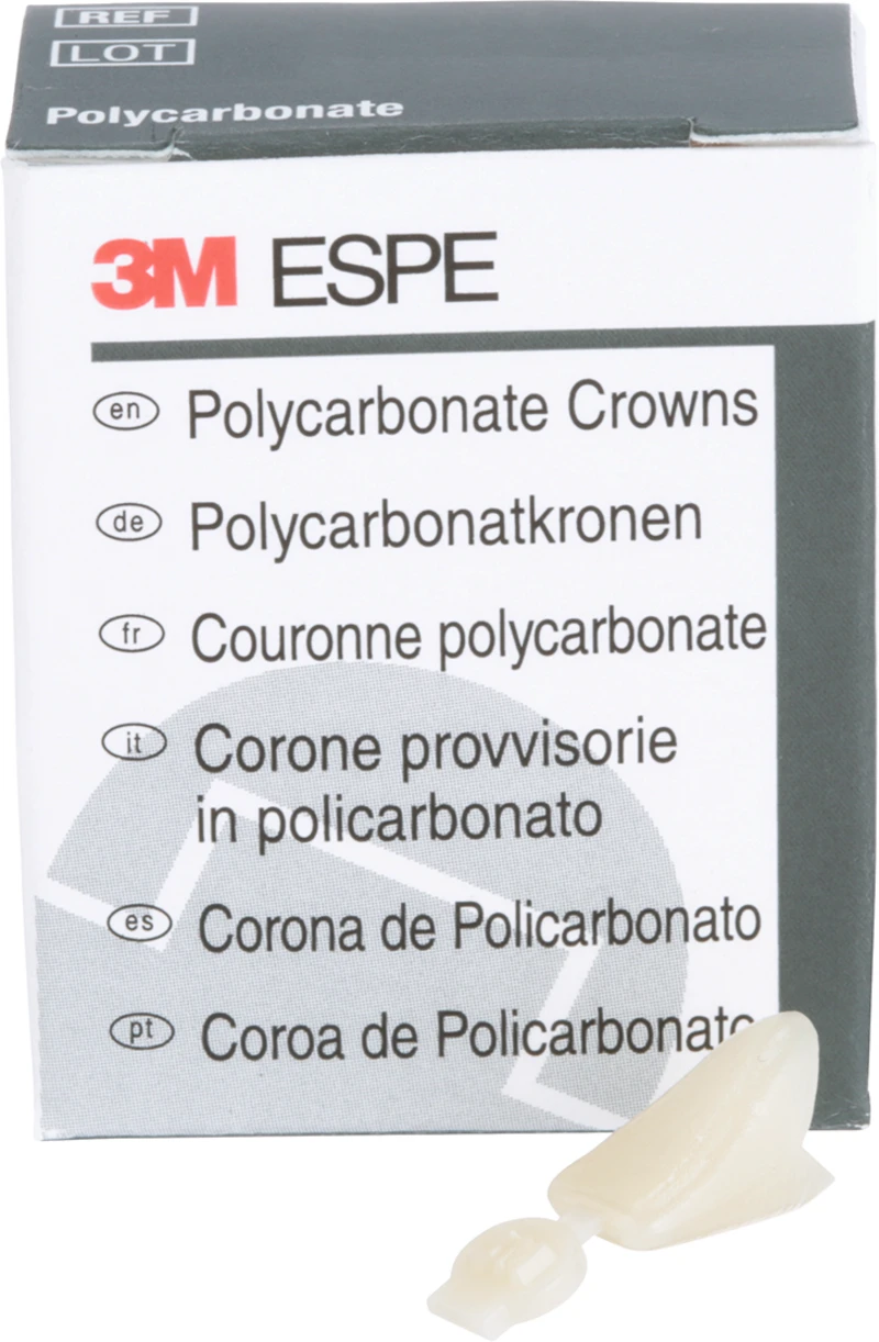 Polycarbonat-Kronen  Packung  5 Stück Nr. 67