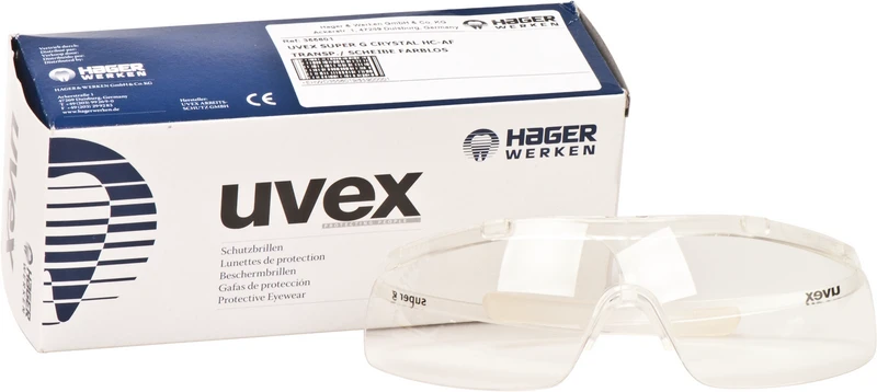 Hager iSpec® Super Lite Fit  Stück  Fassung Crystal, Scheibe farblos, UV-Bereich 2-1,2