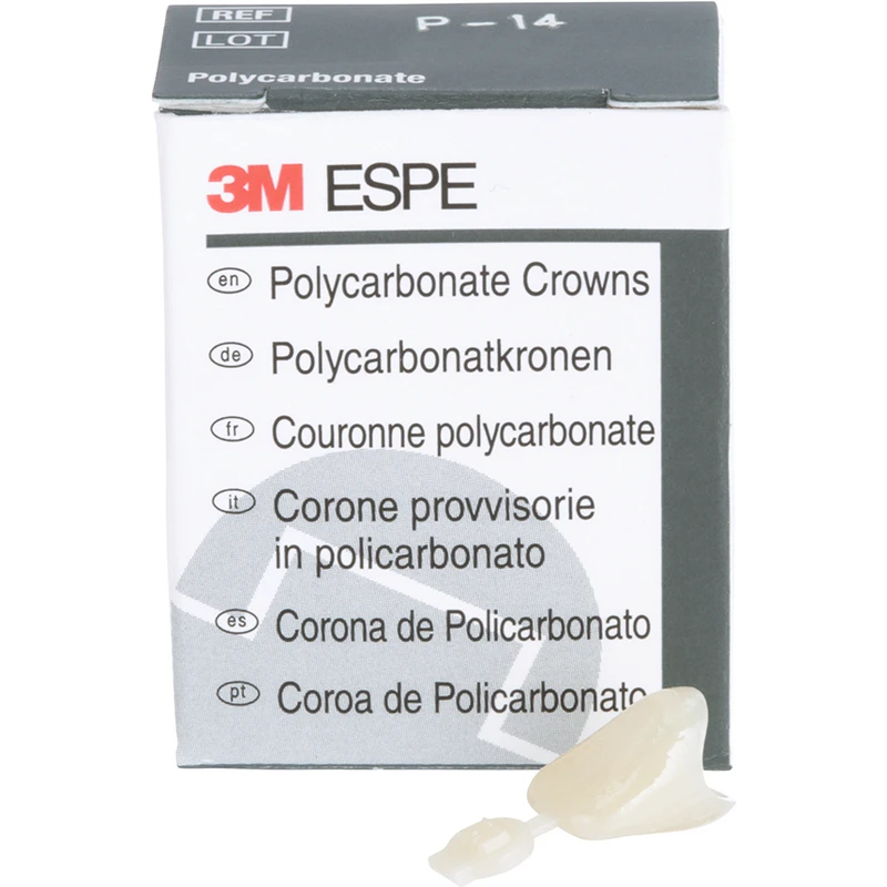 Polycarbonat-Kronen  Packung  5 Stück Nr. 14