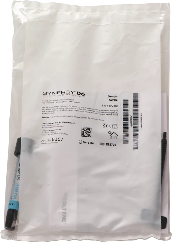 SYNERGY® D6  Spritze  4 g dentin A2\B2