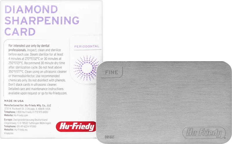 Diamantschärfkarten  Stück  feine Körnung