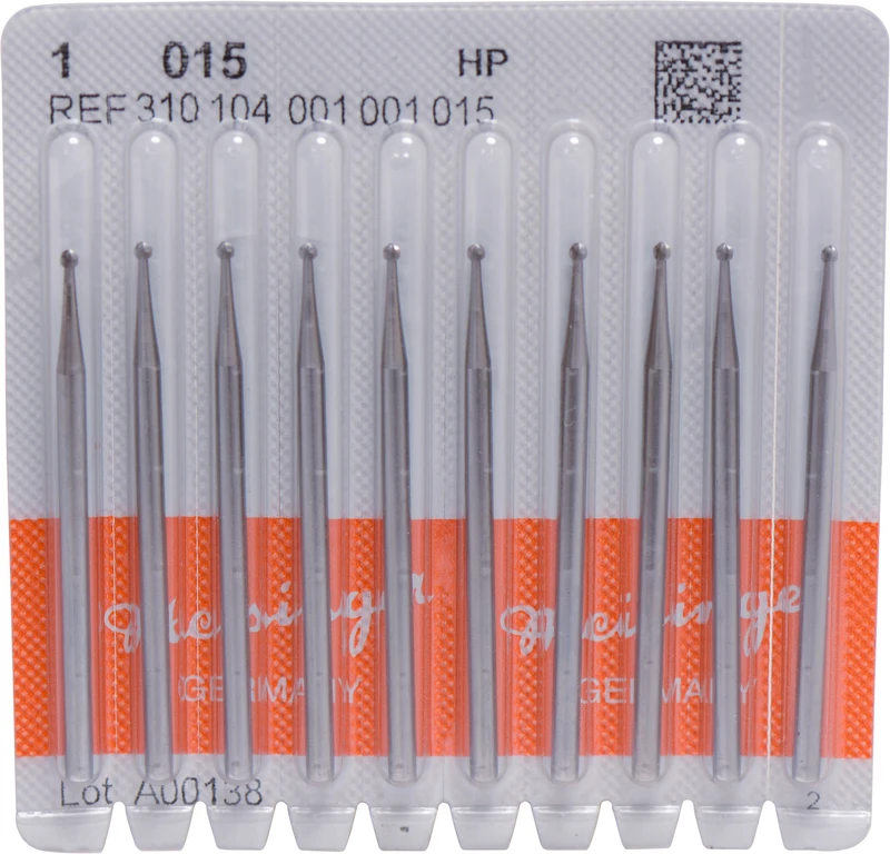 Stahlbohrer 1  Packung  10 Stück HP, Figur 001, ISO 015