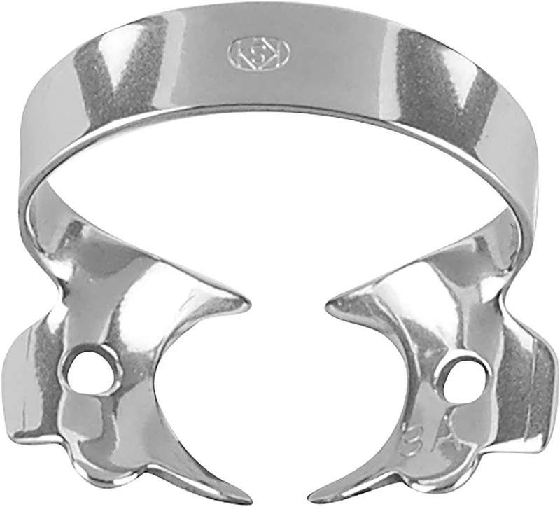 Fit-Kofferdam® Molarenklammern mit Flügeln tiefgreifend  Stück  Nr. 8A