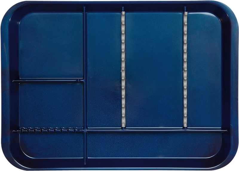 B-Lok Tray  Stück  Tray 34 x 24,5 x 2,2 cm, mit Einteilung dunkelblau
